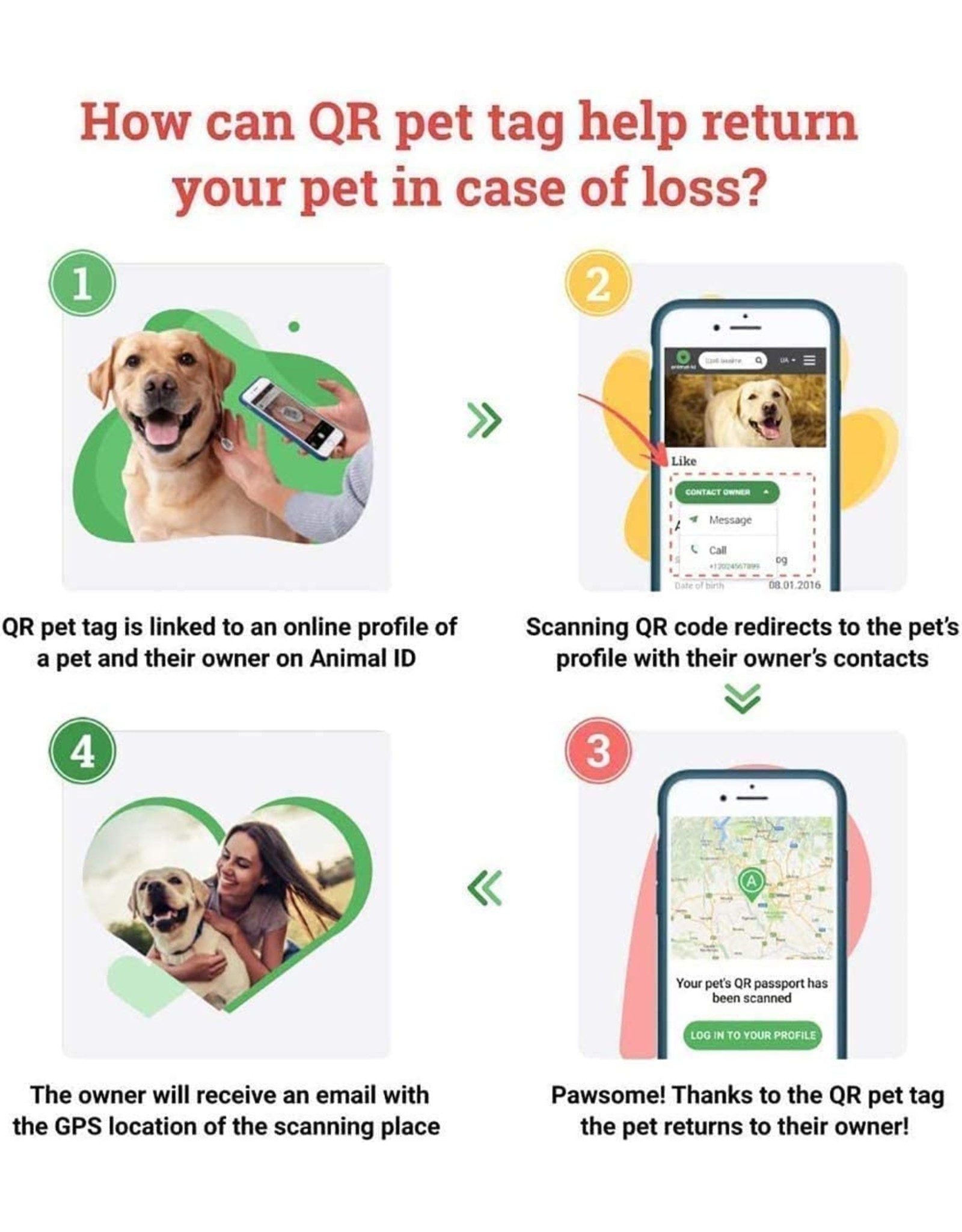 Smart pet id tags clearance