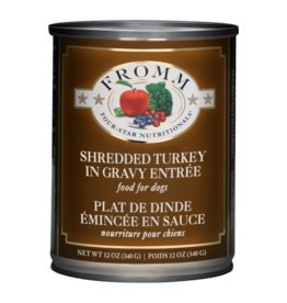 Fromm Dog Four-Star Shredded Turkey Entree 12 oz