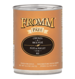 Fromm Dog Chicken & Rice Pate 12.2 oz