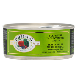 Fromm Cat Four-Star Surf & Turf in Gravy Entree 5.5 oz