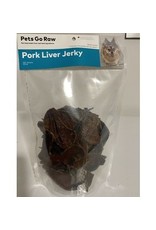 Pets Go Raw Pork Liver Jerky - single