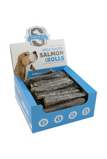Snack 21 Salmon Skin Rolls-1pc