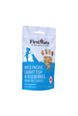 FirstMate Dog Treats GF Cookies Fish & Blueberries 8 oz