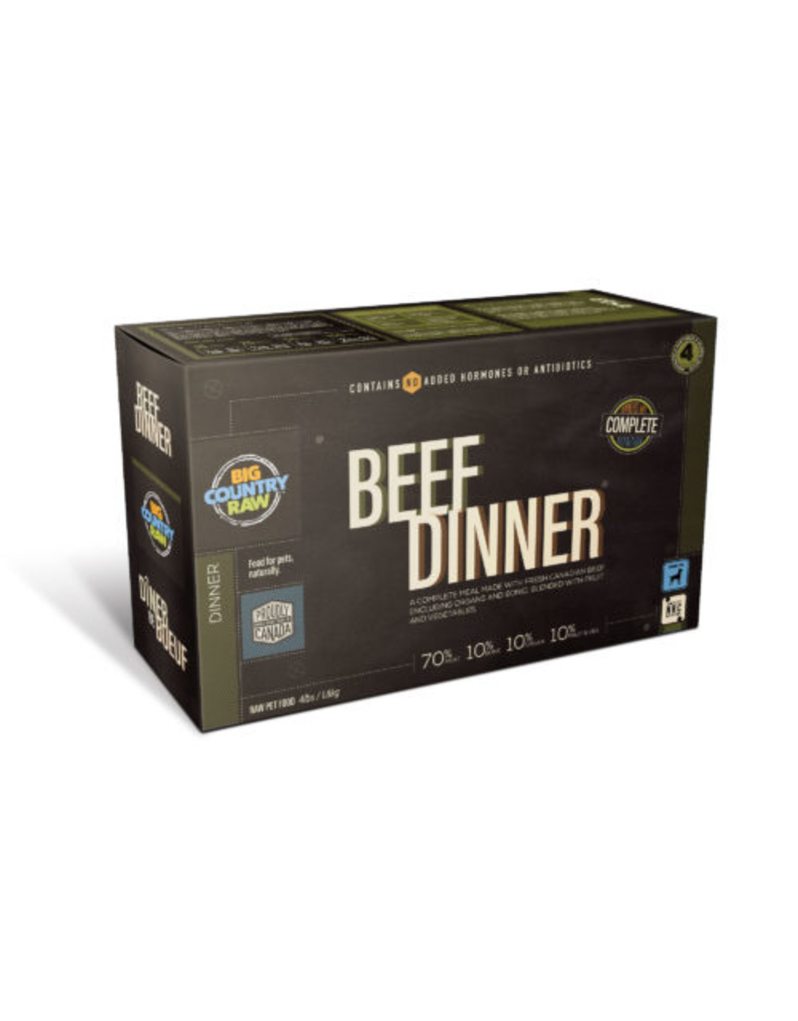 Big Country Raw Beef Dinner Carton 4 x 1lb