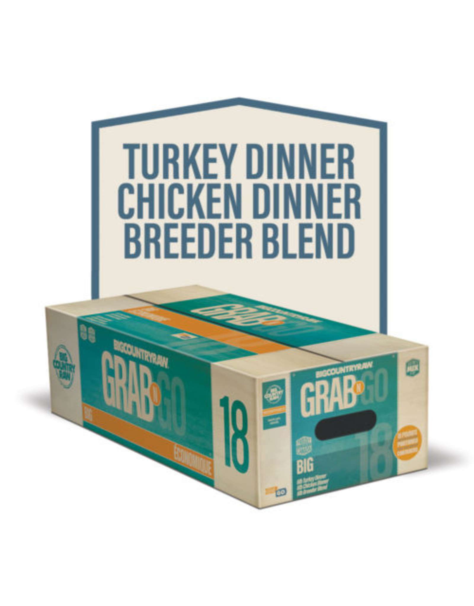 Big Country Raw Grab N Go Big Deal 18