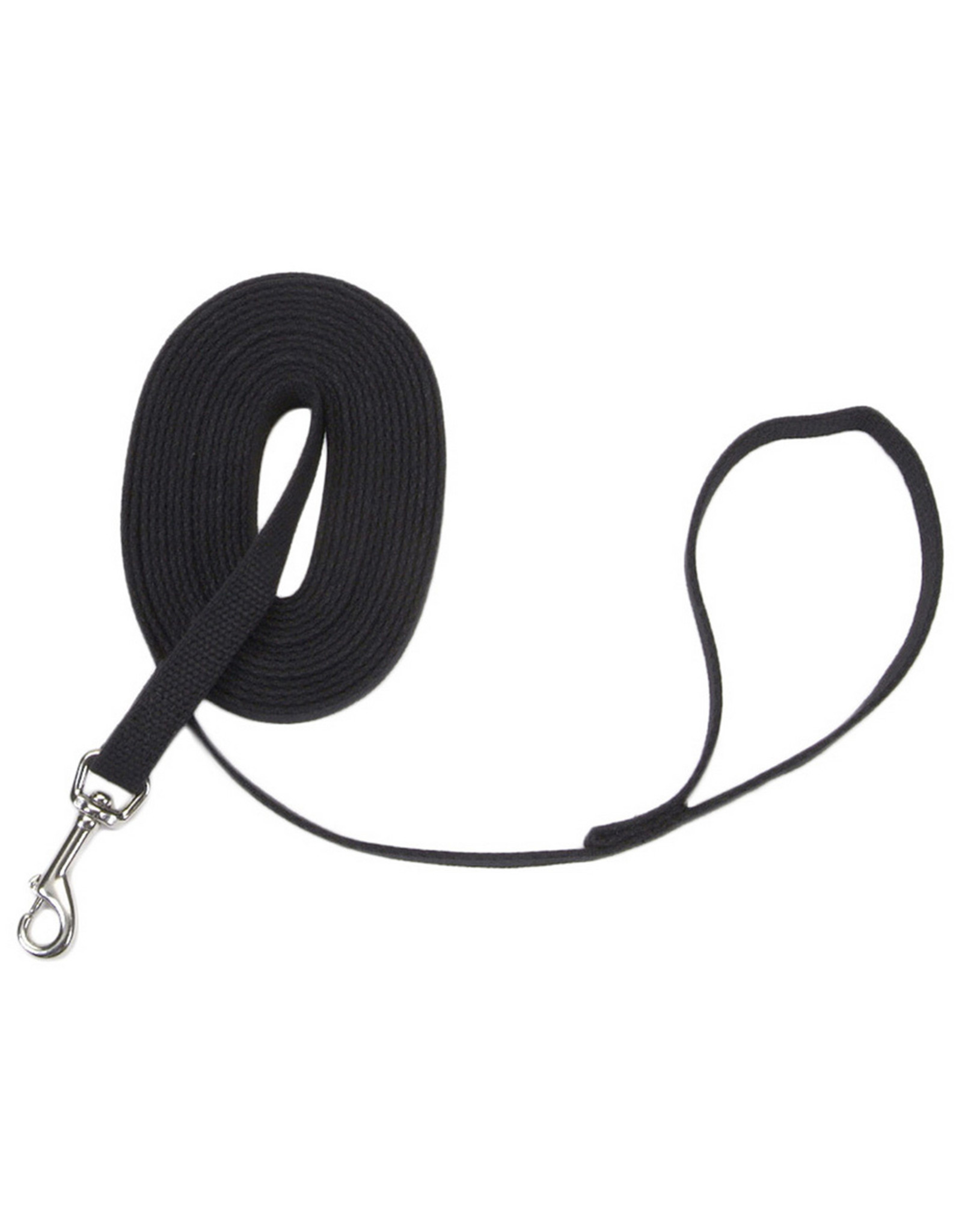 Coastal Pet Products Cotton Web Training Lead 5/8" x 30' Black
