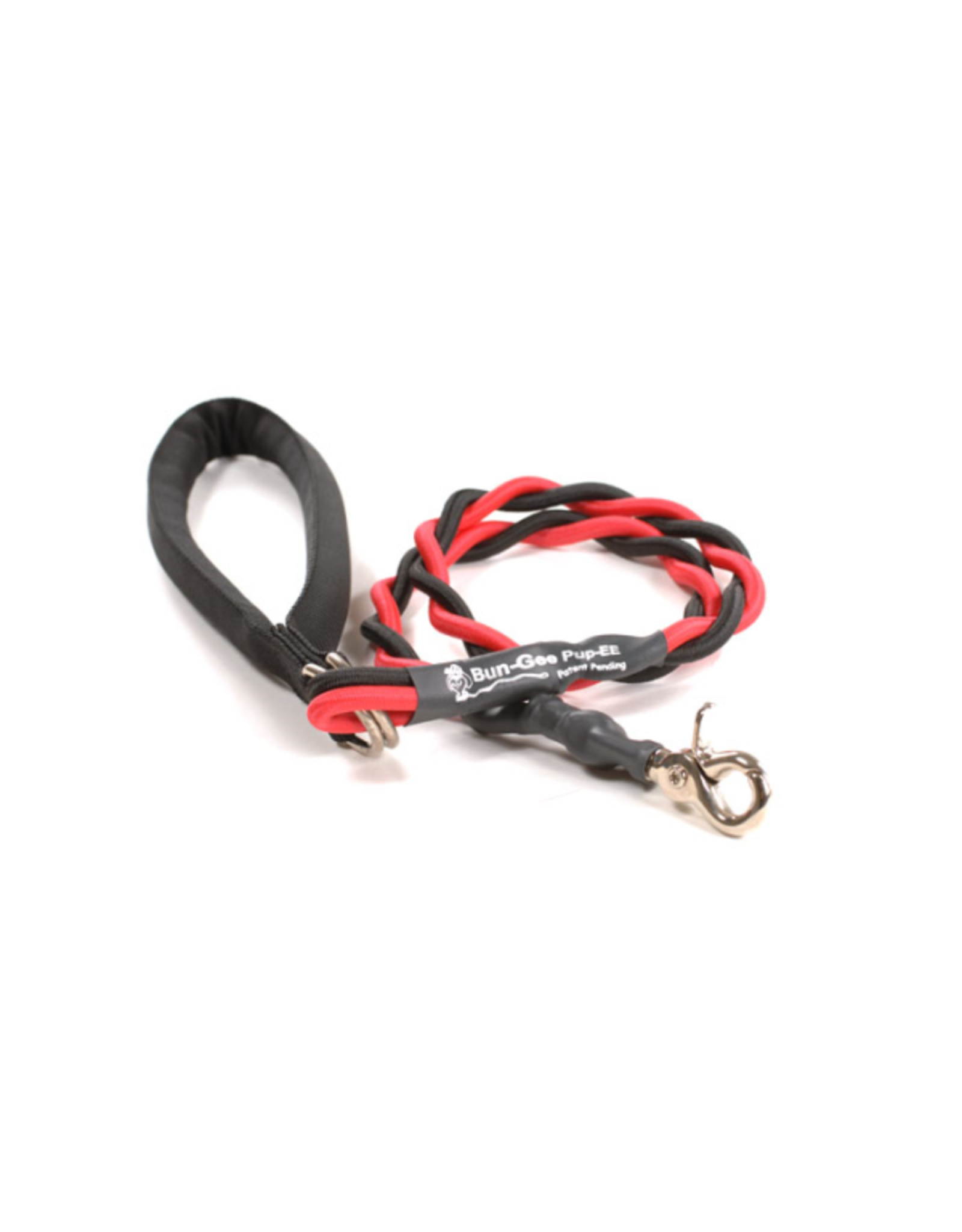 Bungee PupEE Leash 3' Red/Blk MED Up to 45 lb