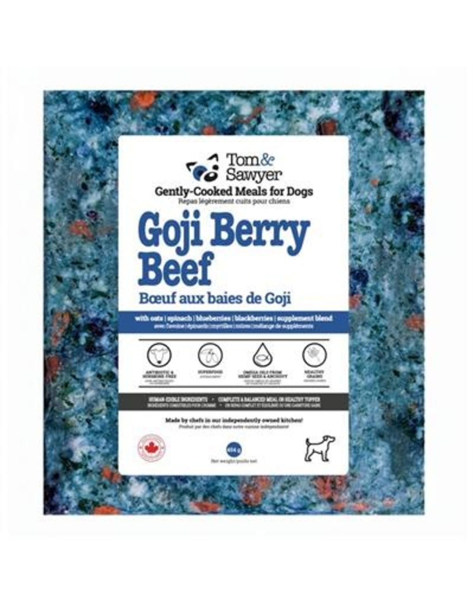 Tom & Sawyer Berry Beefy Breakfast Bowl 454GM