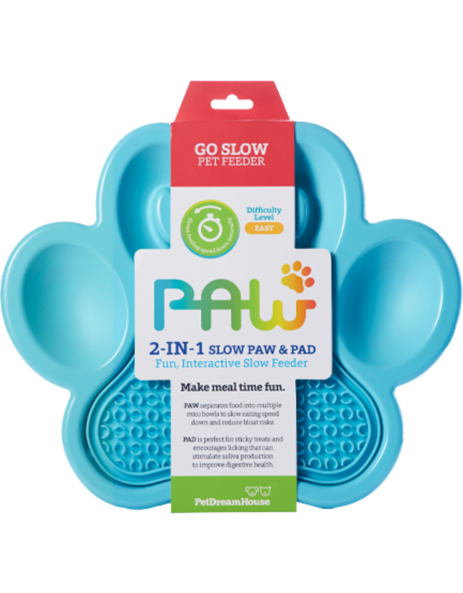 Pet Dream House Paw 2-1 Slow Feeder