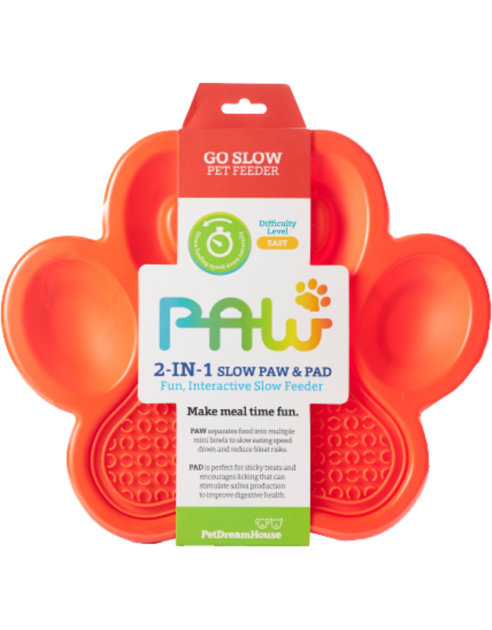 Pet Dream House Paw 2-1 Slow Feeder