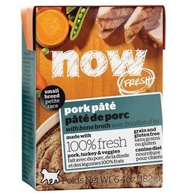 Petcurean NOW Pork Pate with Bone Broth Small Breed 6.4OZ