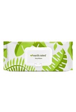Earth Rated Compostable Pet Wipes Unscented 8x8" 100PK