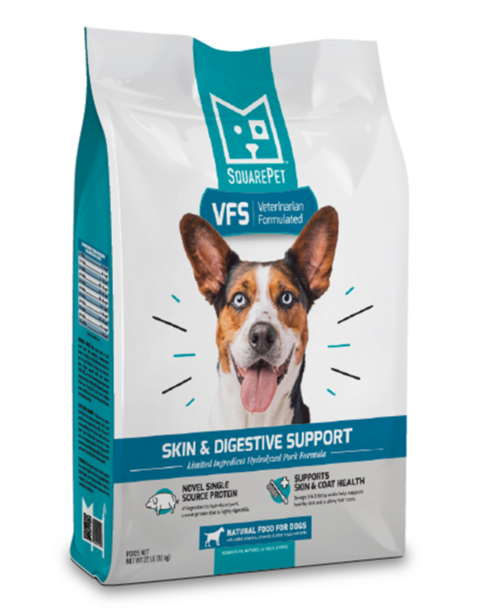 SquarePet VFS Dog Skin & Digestive PORK 2kg