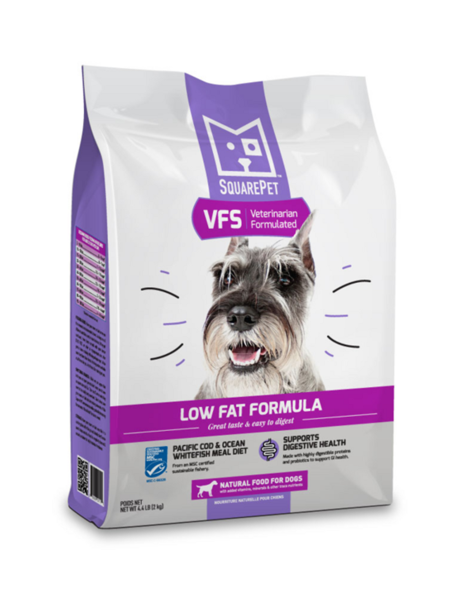 SquarePet VSF Dog Low Fat Cod & Whitefish 2kg