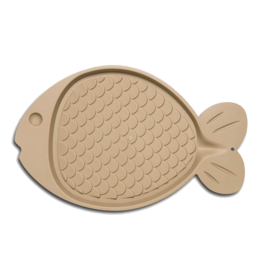 Spill Proof Fish Shaped Cat Mat