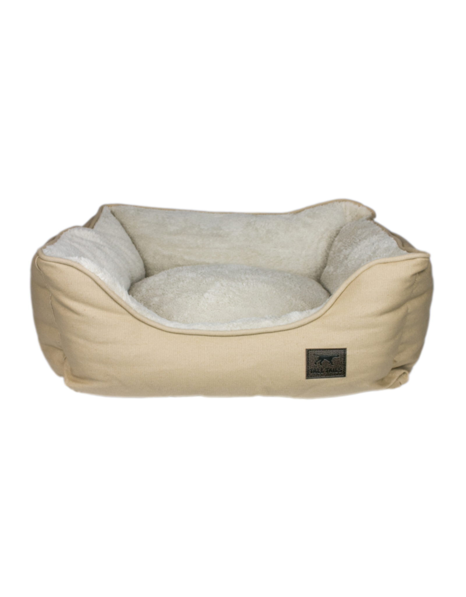 Tall Tails Bolster Bed Khaki MD 24x21x8
