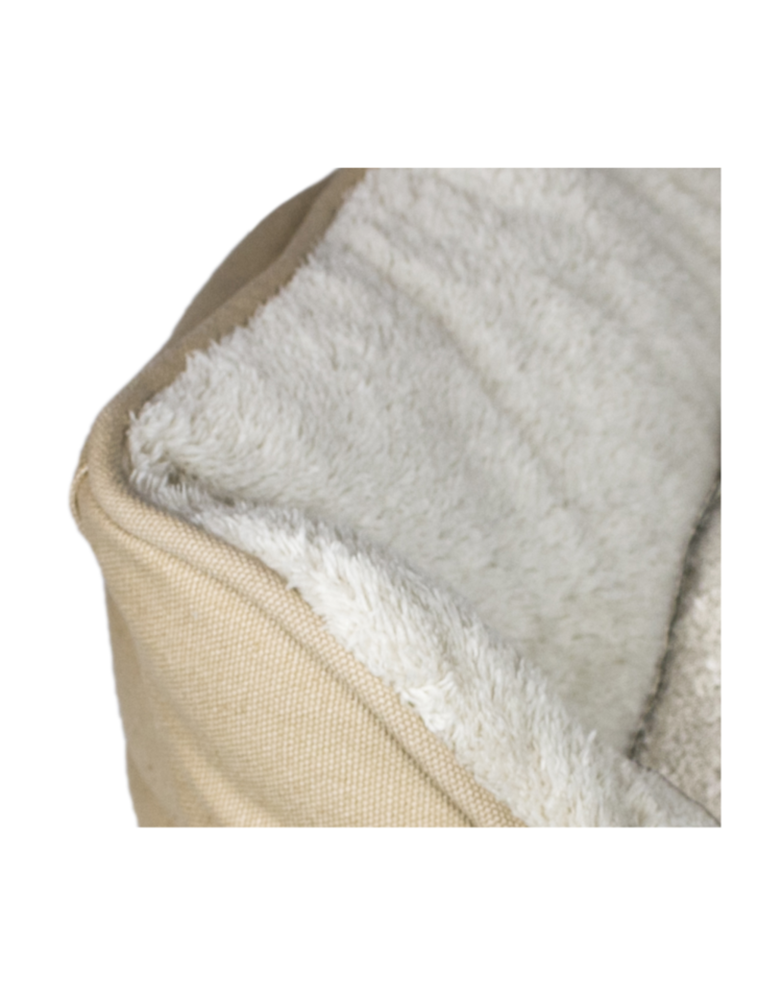 Tall Tails Bolster Bed Khaki MD 24x21x8