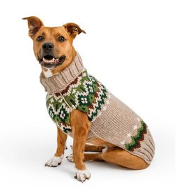 ChillyDog Ragg Wool Fairisle Tan