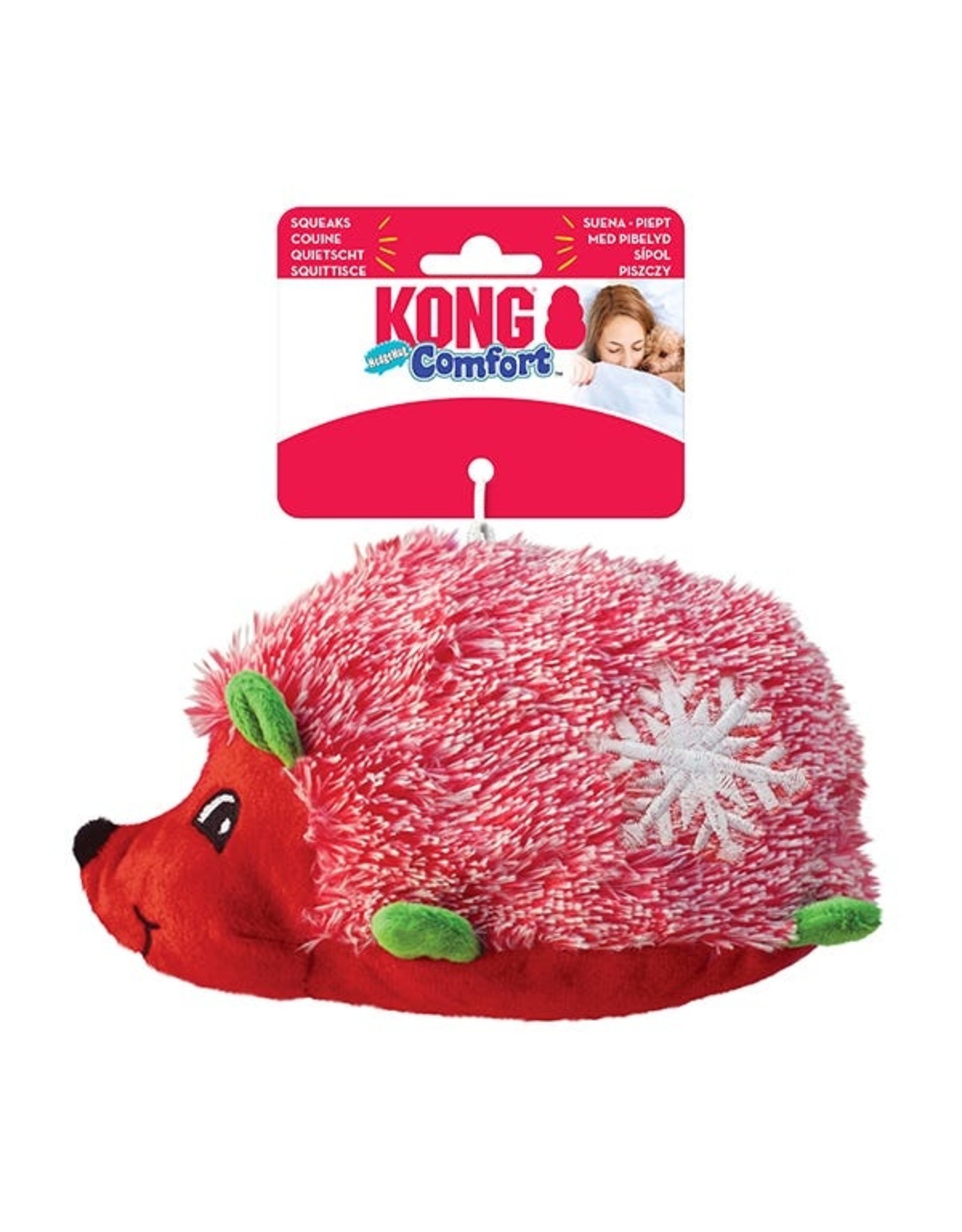 Kong Holiday Comfort Hedgehug - Medium