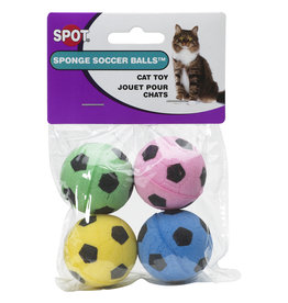 Spot - Ethical Pet Products Sponge Soccer Balls 4PK