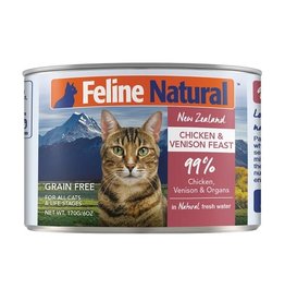 Feline Natural Chicken & Venison Can 170g