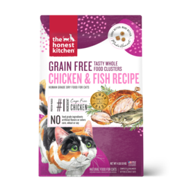 The Honest Kitchen Cat GF Whole Food Clusters Chicken & Whitefish 4 lb