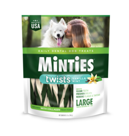 Minties Dental Twists Large 12 oz