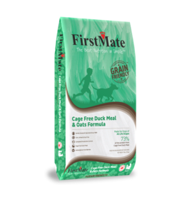 FirstMate Dog GFriendly Cage Free Duck & Oats 25 lb