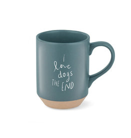 Fringe Studio Dogs the End Stoneware NY Mug