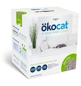 okocat Dust Free Non-Clumping Paper Pellet Cat Litter 5.5kg