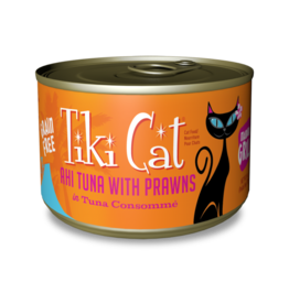 TikiCat Hawaiian Grill GF Manana Ahi Tuna/Prawns 6 oz