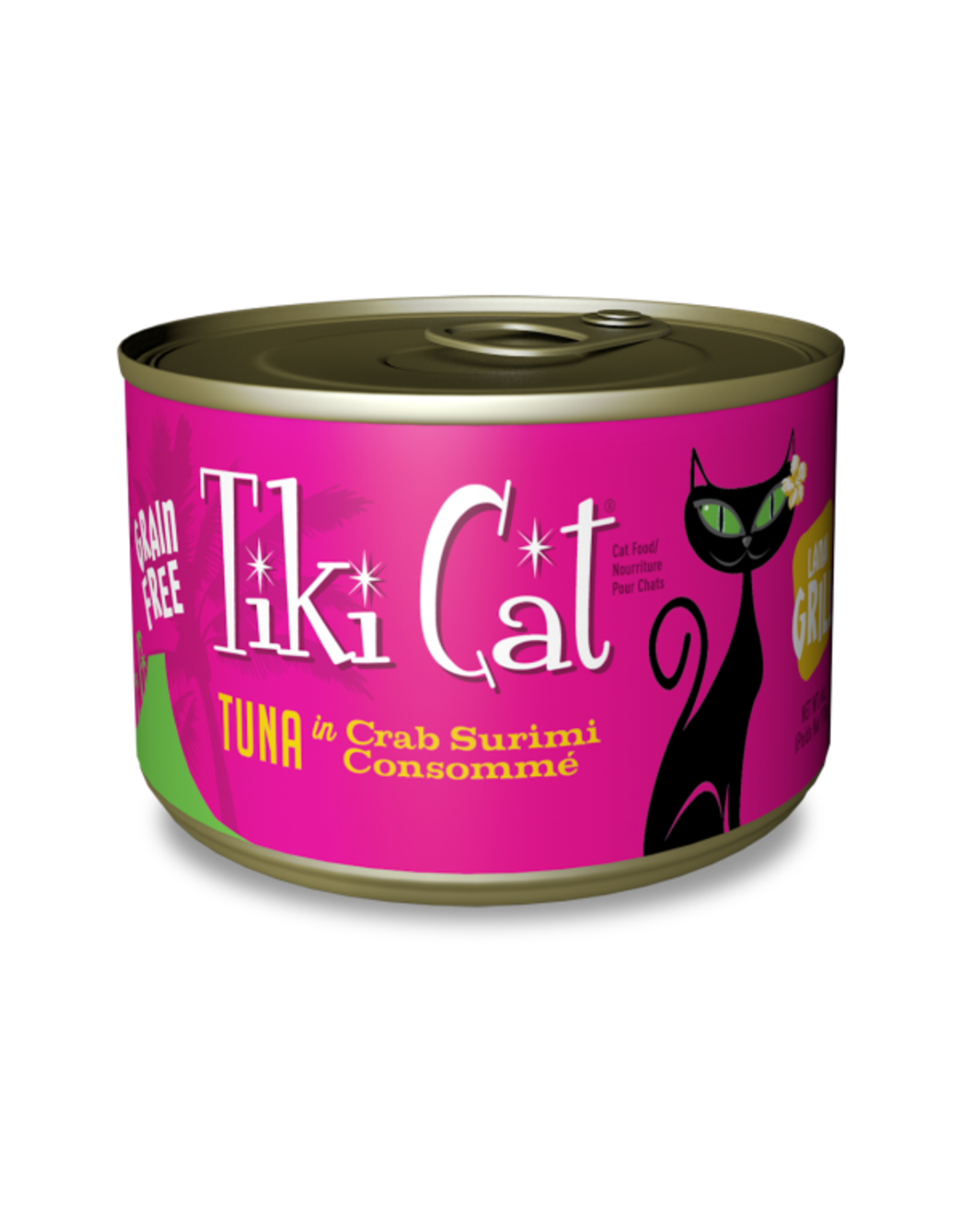 TikiCat Hawaiian Grill Lanai Luau Tuna/Crab/Surim 6oz