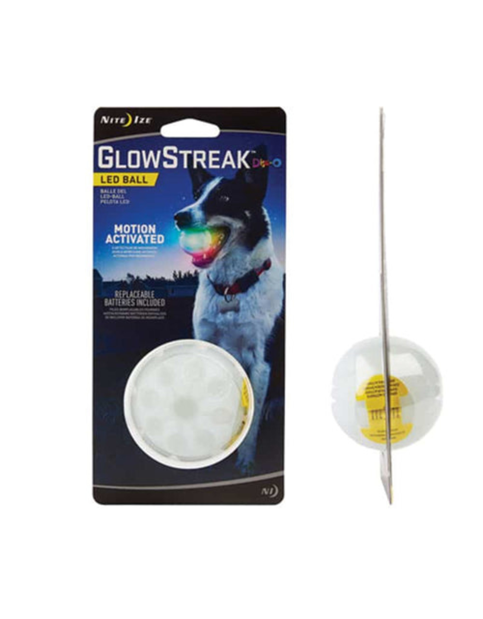 Nite Ize Glow Streak LED Ball Disc-O