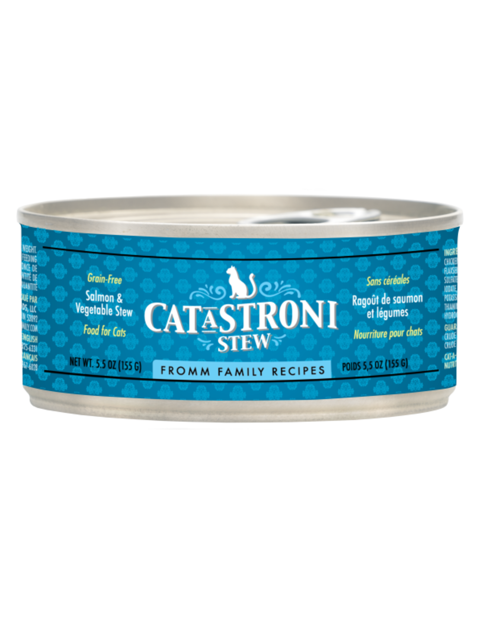 Fromm CATaSTRONI Stew Salmon and Vegetable 5.5 oz single