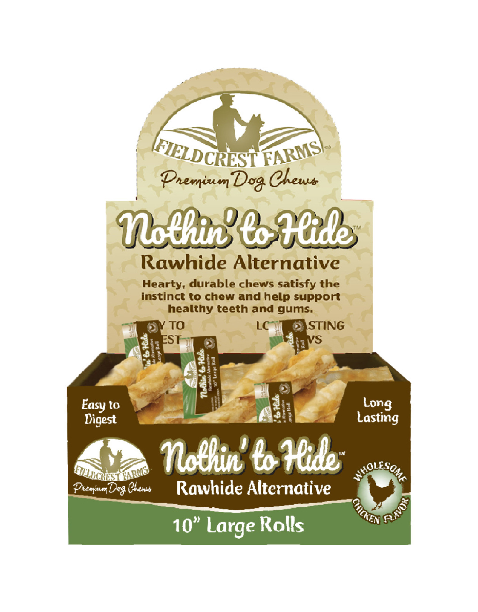 Nothin' to Hide Roll Chicken Large 10"