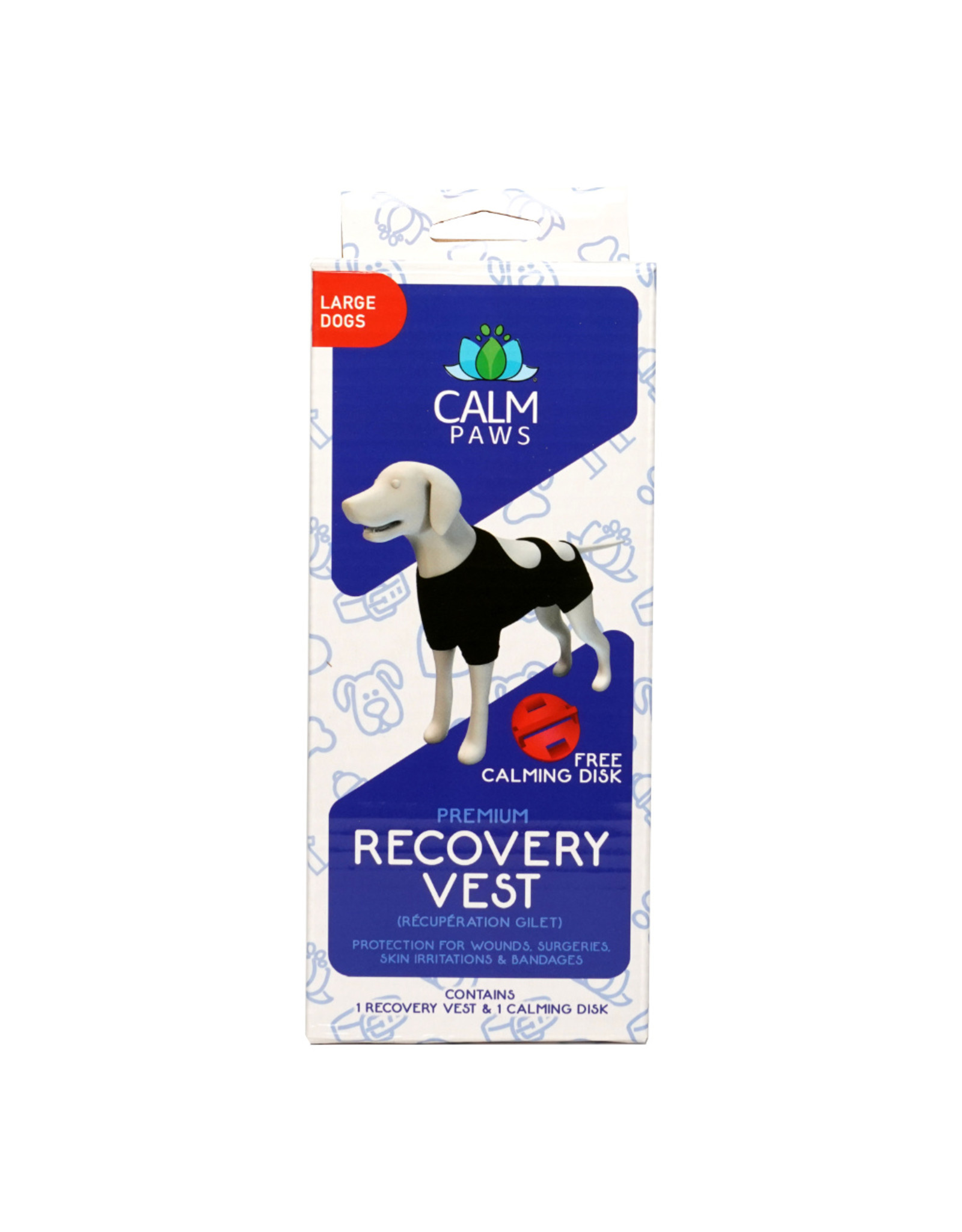 Calm Paws Calming Recovery Vest w/ Calming Disc