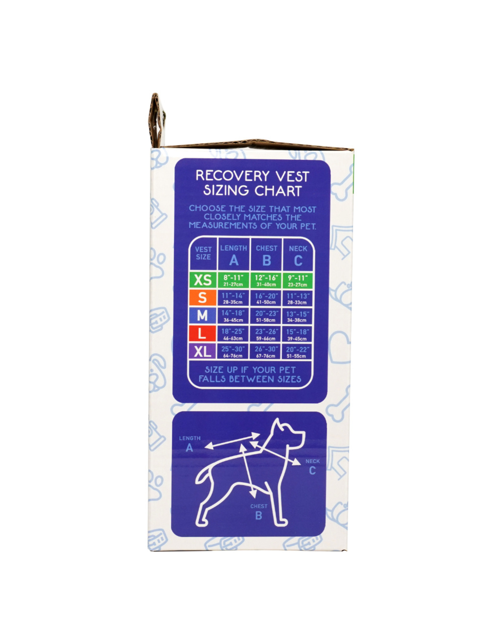 Calm Paws Calming Recovery Vest w/ Calming Disc