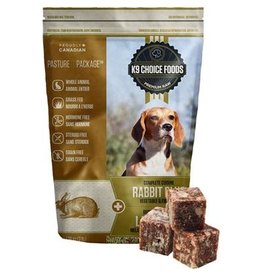 K9 Choice Frozen - Rabbit Plus 3LB