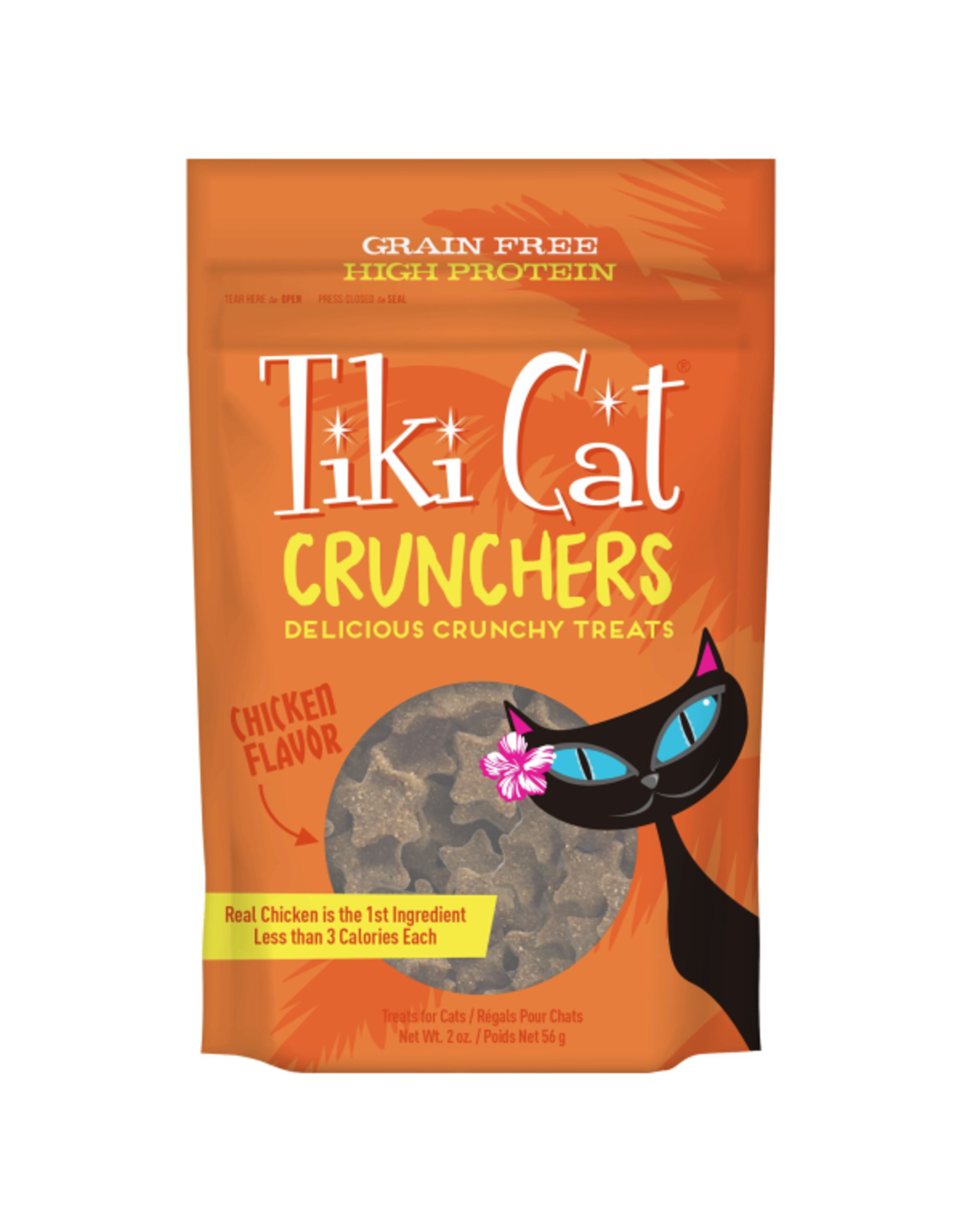 TikiCat Crunchers GF Chicken & Pumpkin 2 oz