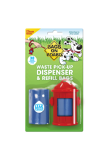 Bags on Board Hydrant Dispenser Red 30 bags
