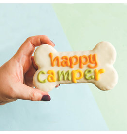 Bosco & Roxys HAPPY CAMPER 6" BONE single