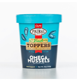 Primal Fresh Toppers Omega Mussels 16 oz