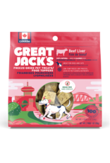 Canadian Jerky Co. Ltd Great Jack's Dog Treats FD Raw Beef Liver