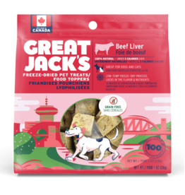 Canadian Jerky Co. Ltd Dog Treats FD Raw Beef Liver