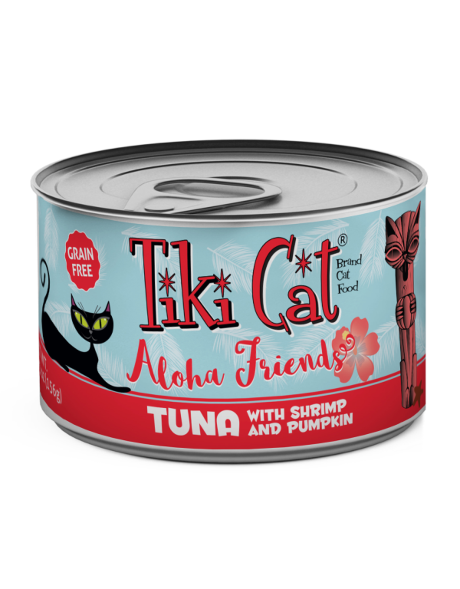 TikiCat Aloha Friends GF Tuna/Shrimp/Pumpkin 5.5 oz
