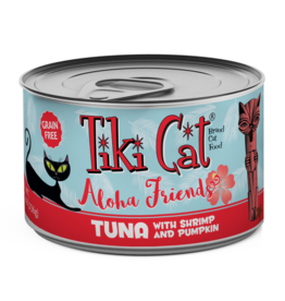 TikiCat Aloha Friends GF Tuna/Shrimp/Pumpkin 5.5 oz