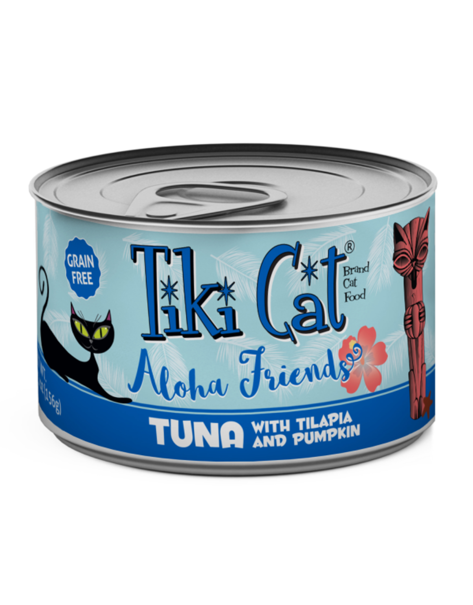 TikiCat Aloha Friends GF Tuna/Tilapia/Pumpkin 5.5 oz