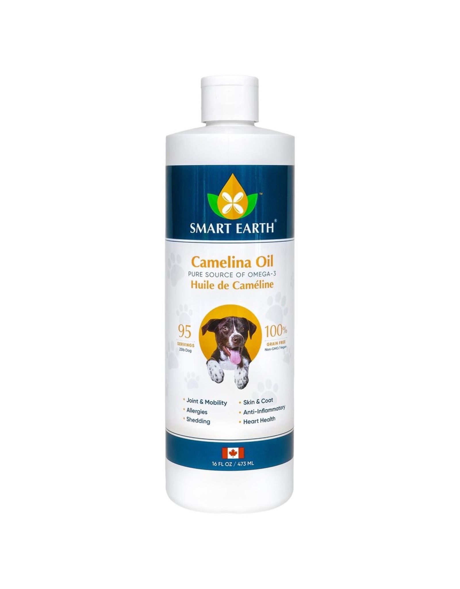 Smart Earth Camelina Oil Dogs+Cats 16oz