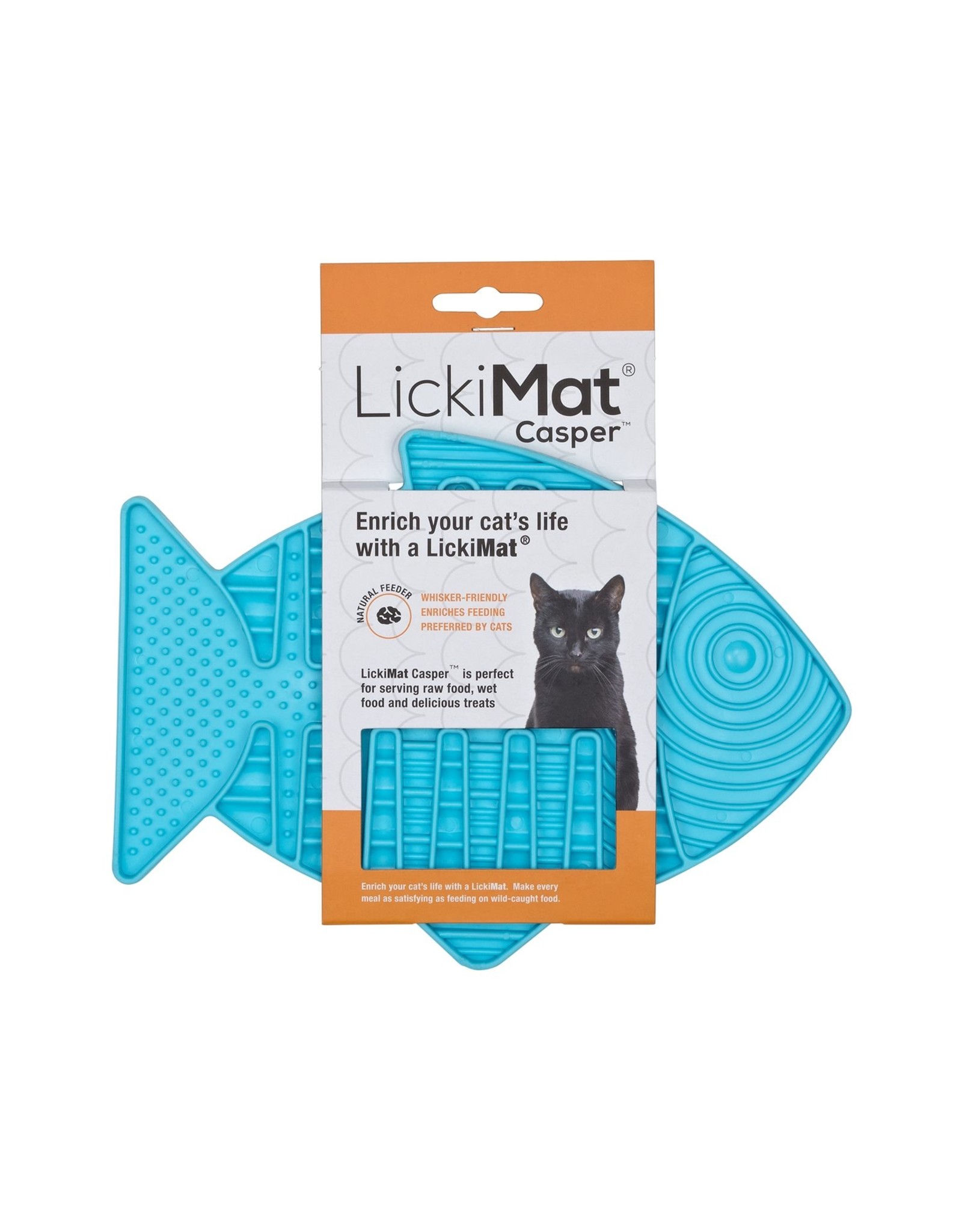 LickiMat Classic Casper Lick Mat for Cats