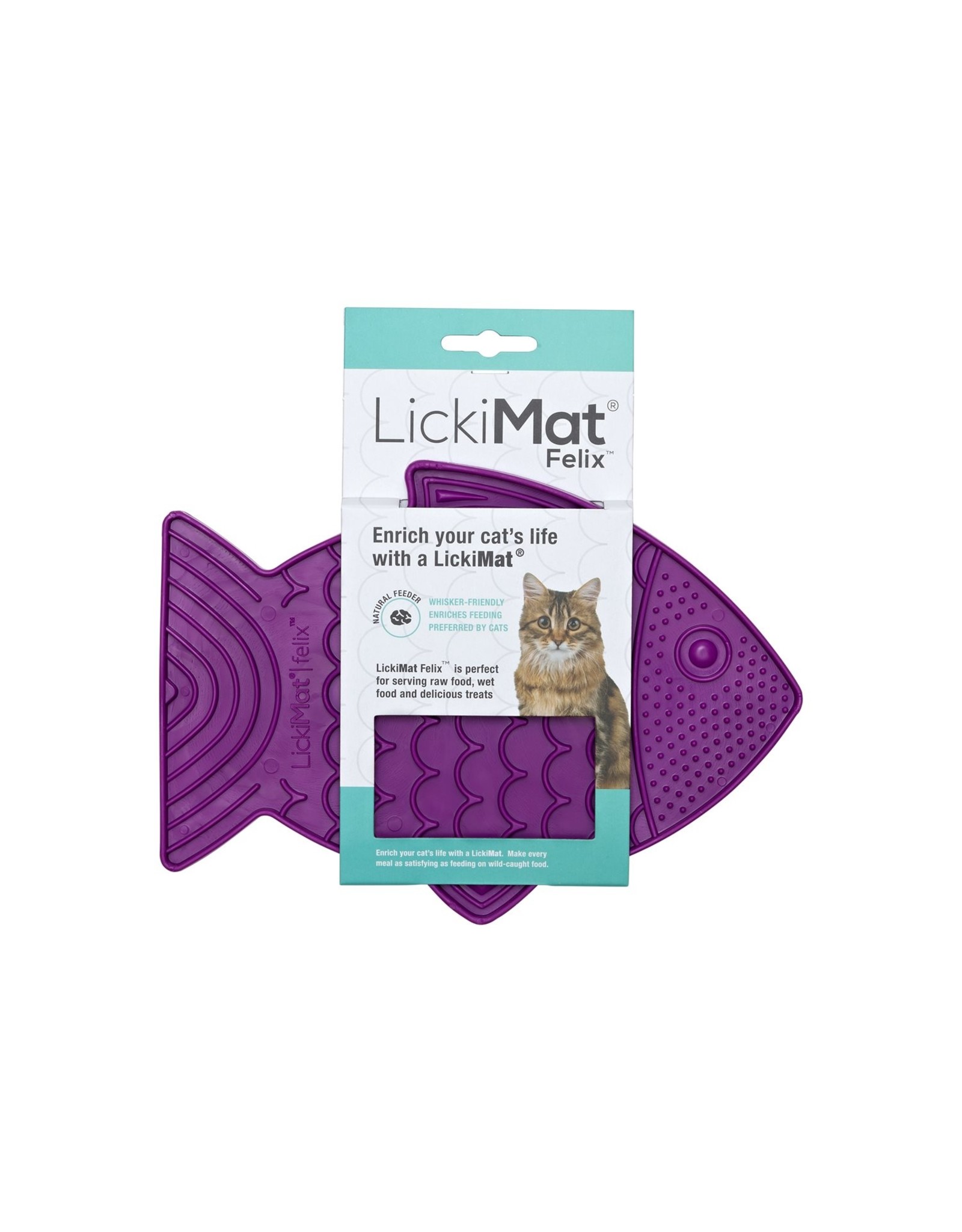 LickiMat Classic Felix Lick Mat for Cats